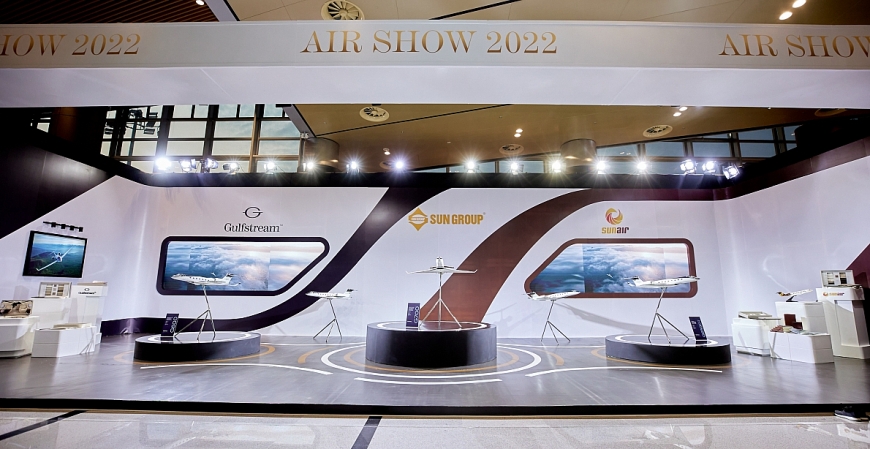 Không gian triển lãm hàng không lần đầu tiên tại Việt Nam 