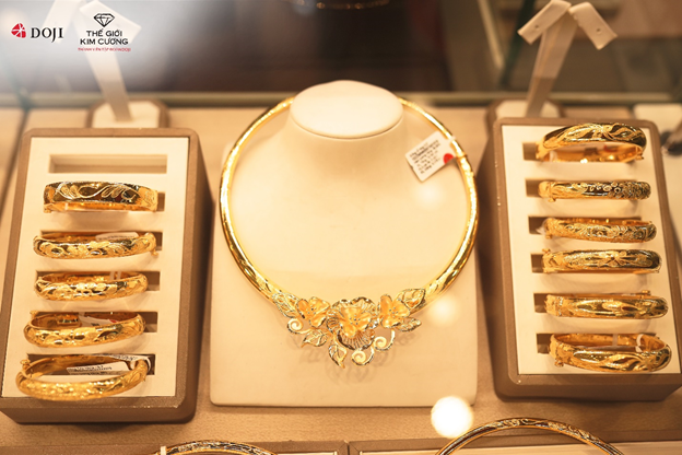 Các thiết kế Trang sức Vàng 24K công nghệ 3D được rất nhiều khách hàng tin chọn