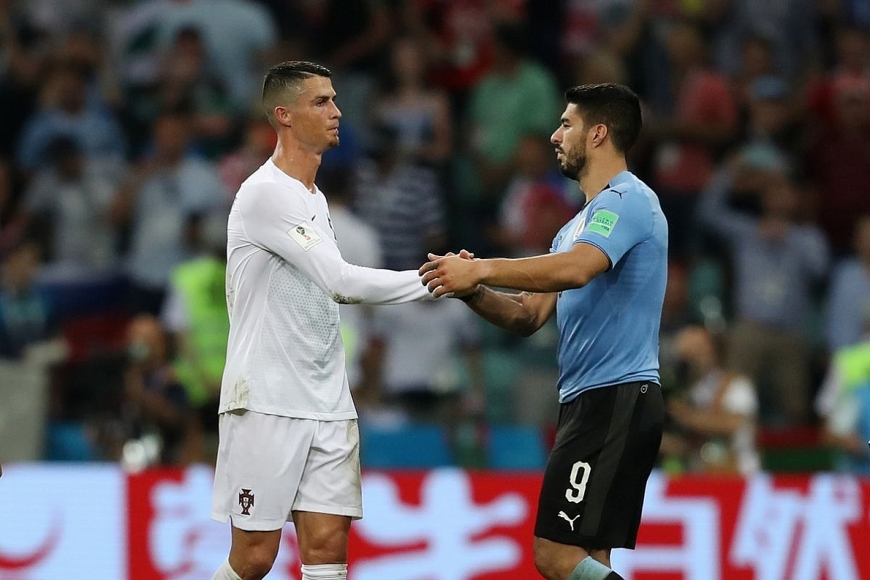 Cristiano Ronaldo cùng tuyển Bồ Đào Nha đang hướng đến một chiến thắng trong trận đấu trước Uruguay