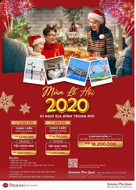 Săn “deal” giá tốt để hưởng trọn dịch vụ nghỉ dưỡng, ẩm thực tại Best Western Premier Sonasea Phú Quốc