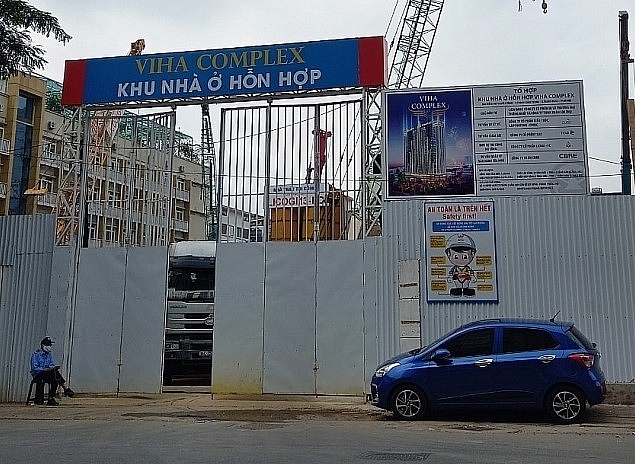 Mới được cấp phép Dự án Viha Complex đã thế chấp ngân hàng