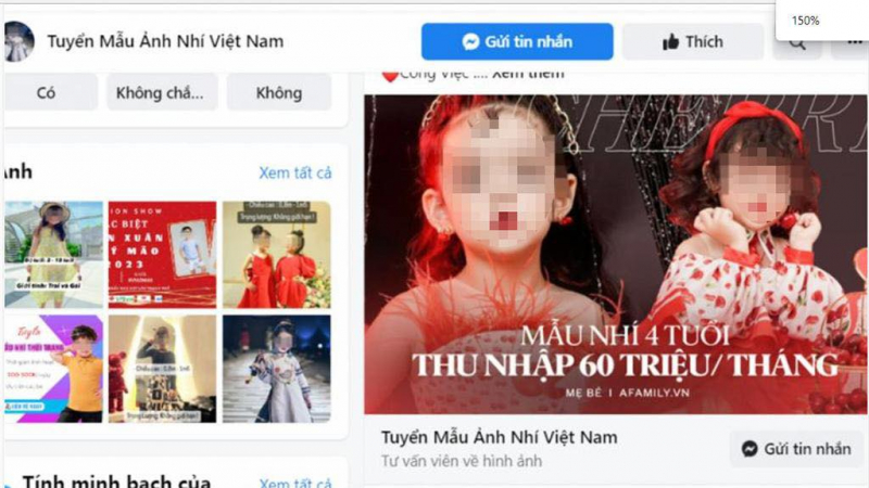 Công an TP Hồ Chí Minh cảnh báo lừa đảo xung quanh việc “Mẫu ảnh thời trang bé yêu” -0