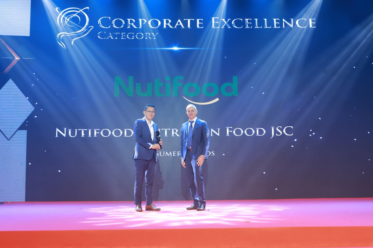 Bất chấp những khó khăn do đại dịch Covid 19,  Nutifood đón “cơn mưa” giải thưởng tầm vóc Châu lục