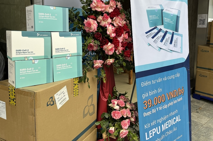 Đã có điểm cung cấp giá bình ổn test nhanh tại Hà Nội