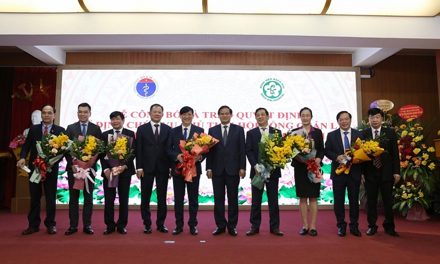 Bộ Y tế bổ nhiệm Chủ tịch Hội đồng quản lý và Giám đốc Bệnh viện Bạch Mai