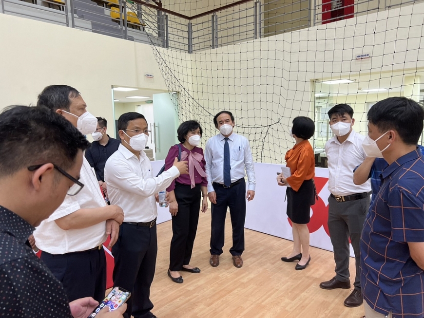 Cán bộ y tế giỏi chuyên môn dành cho phục vụ SEAGAMES-31