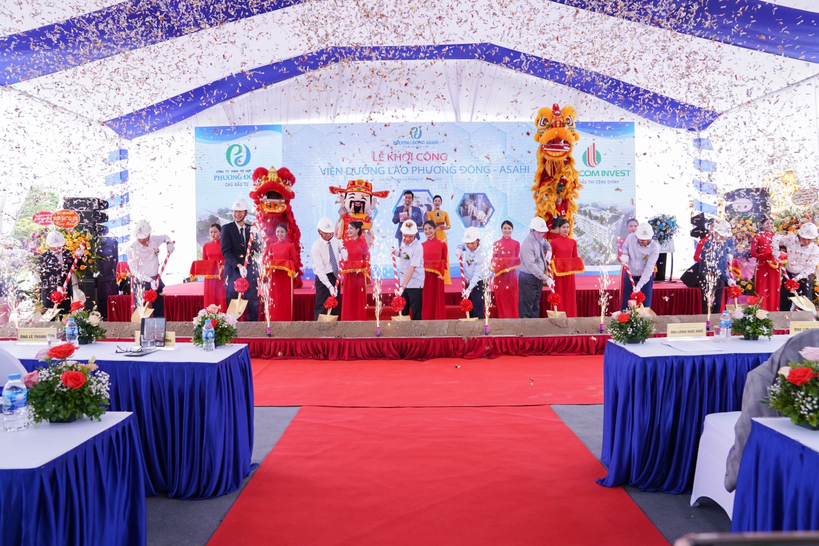 Khởi công Viện dưỡng lão Phương Đông Asahi: Làn gió mới cho chất lượng dịch vụ dưỡng lão tư nhân tại Việt Nam