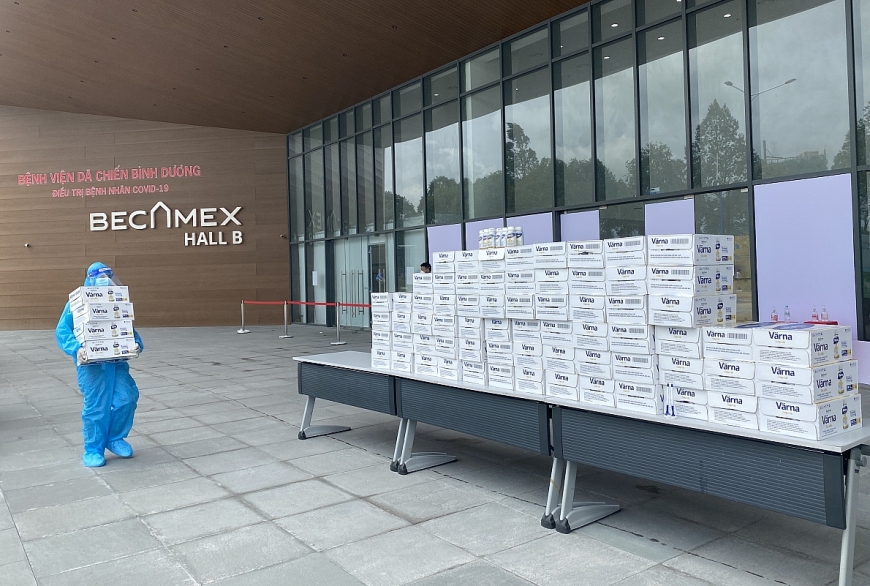 Nutifood tặng 80.000 sản phẩm dinh dưỡng y học trị giá 2,6 tỷ đồng cho 10 bệnh viện dã chiến tại Bình Dương