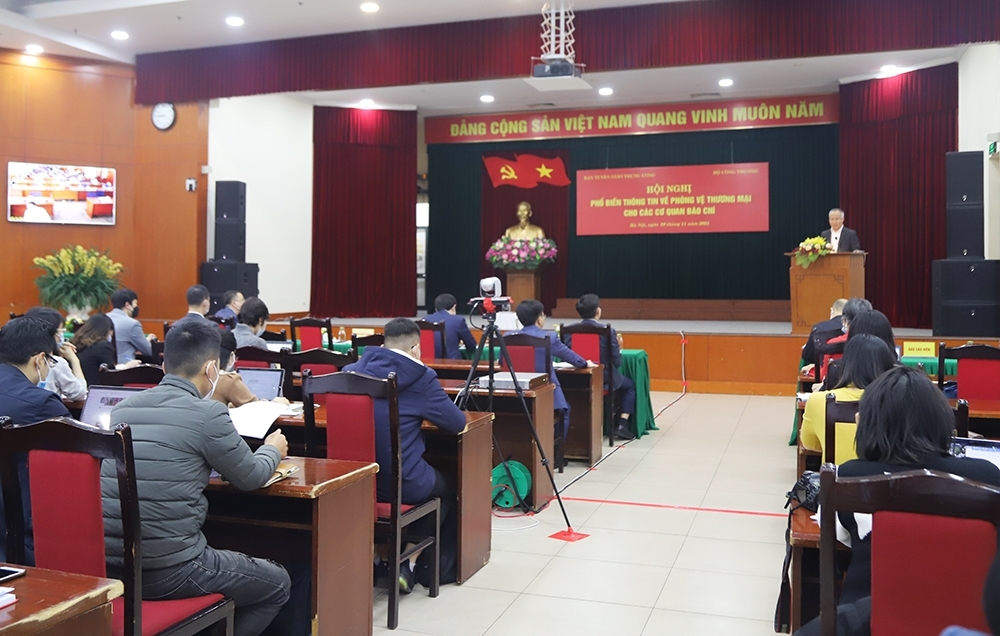 Phổ biến thông tin về phòng vệ thương mại dành cho các cơ quan báo chí