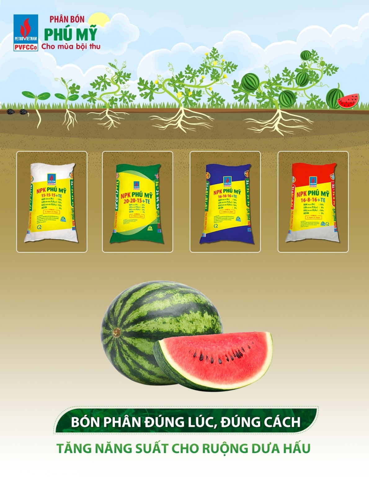 Phân bón Phú Mỹ: Sản lượng sản xuất cao, hàng hóa dồi dào