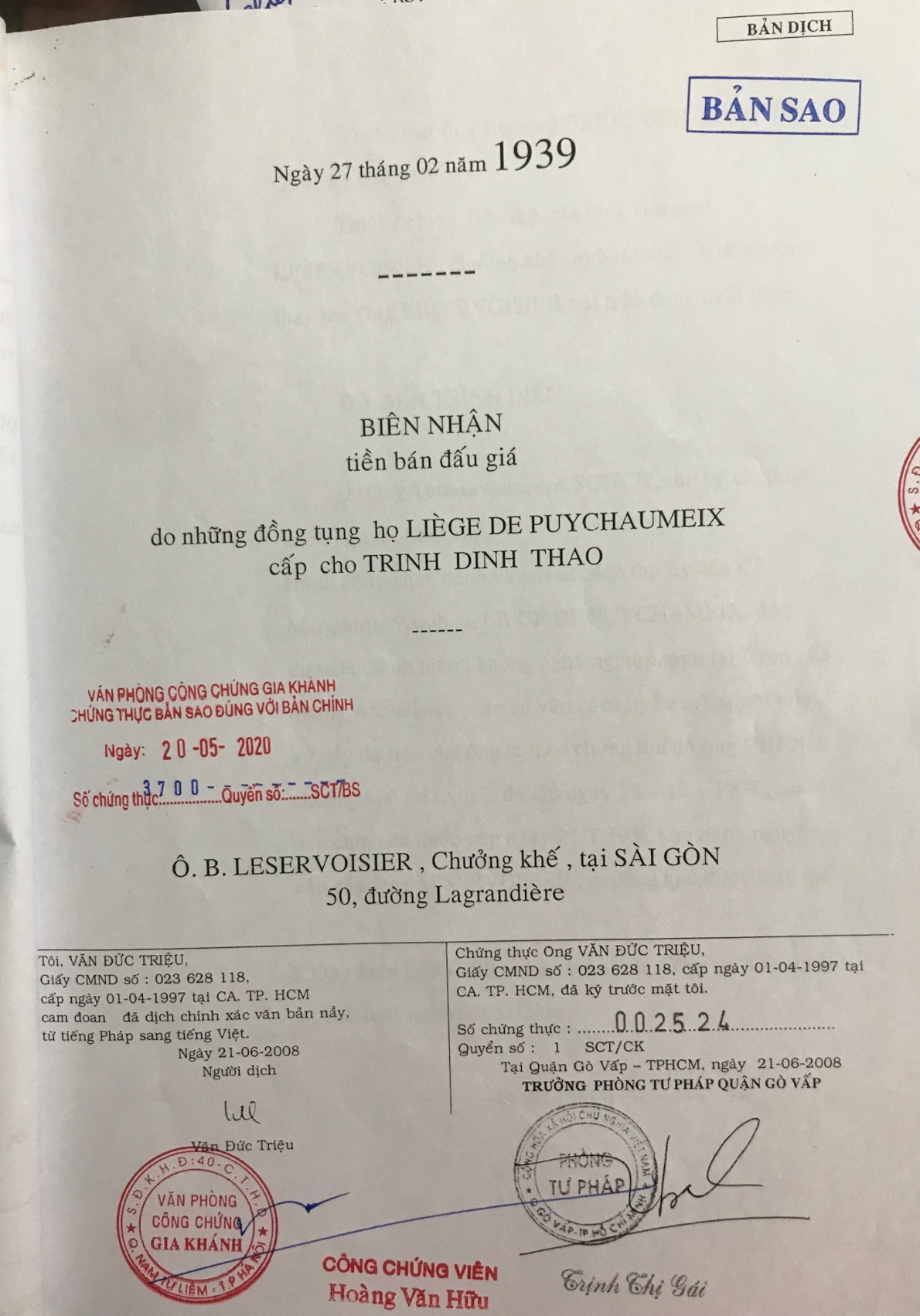 Cần sửa sai và trả lại nhà đất cho gia đình nhà cách mạng - cố Luật sư Trịnh Đình Thảo