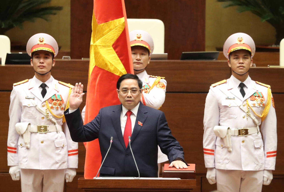 Thủ tướng Phạm Minh Chính tuyên thệ nhậm chức