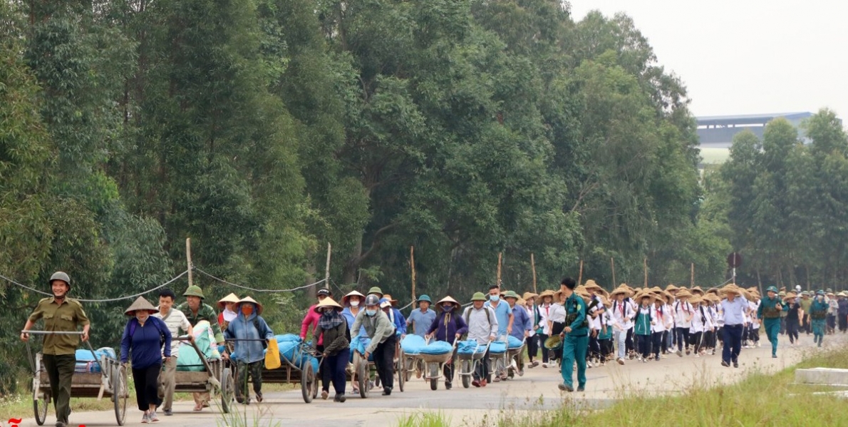 Bắc Ninh: Tổng duyệt diễn tập khu vực phòng thủ năm 2022