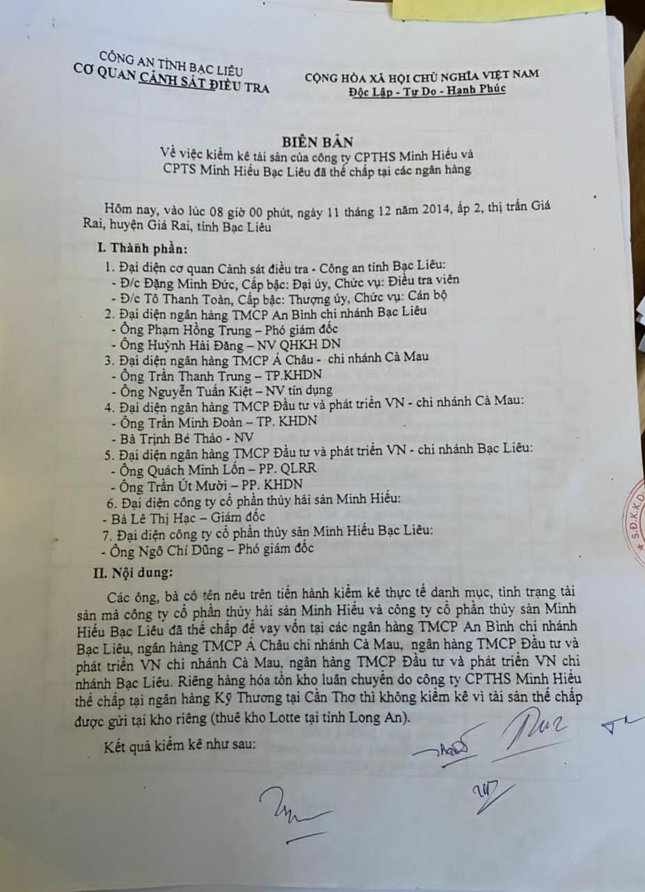 Liên quan đến vụ án Công ty Minh Hiếu (Bạc Liêu): Có tiếp tục hình sự hóa mối quan hệ dân sự?