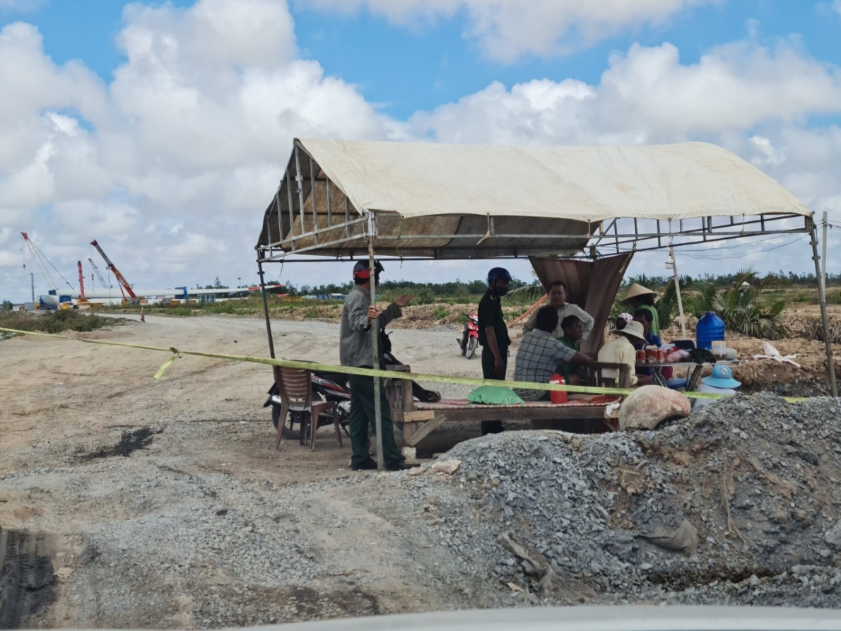 Nhiều người của nhà thầu điện gió ở Sóc Trăng bị đánh, chém