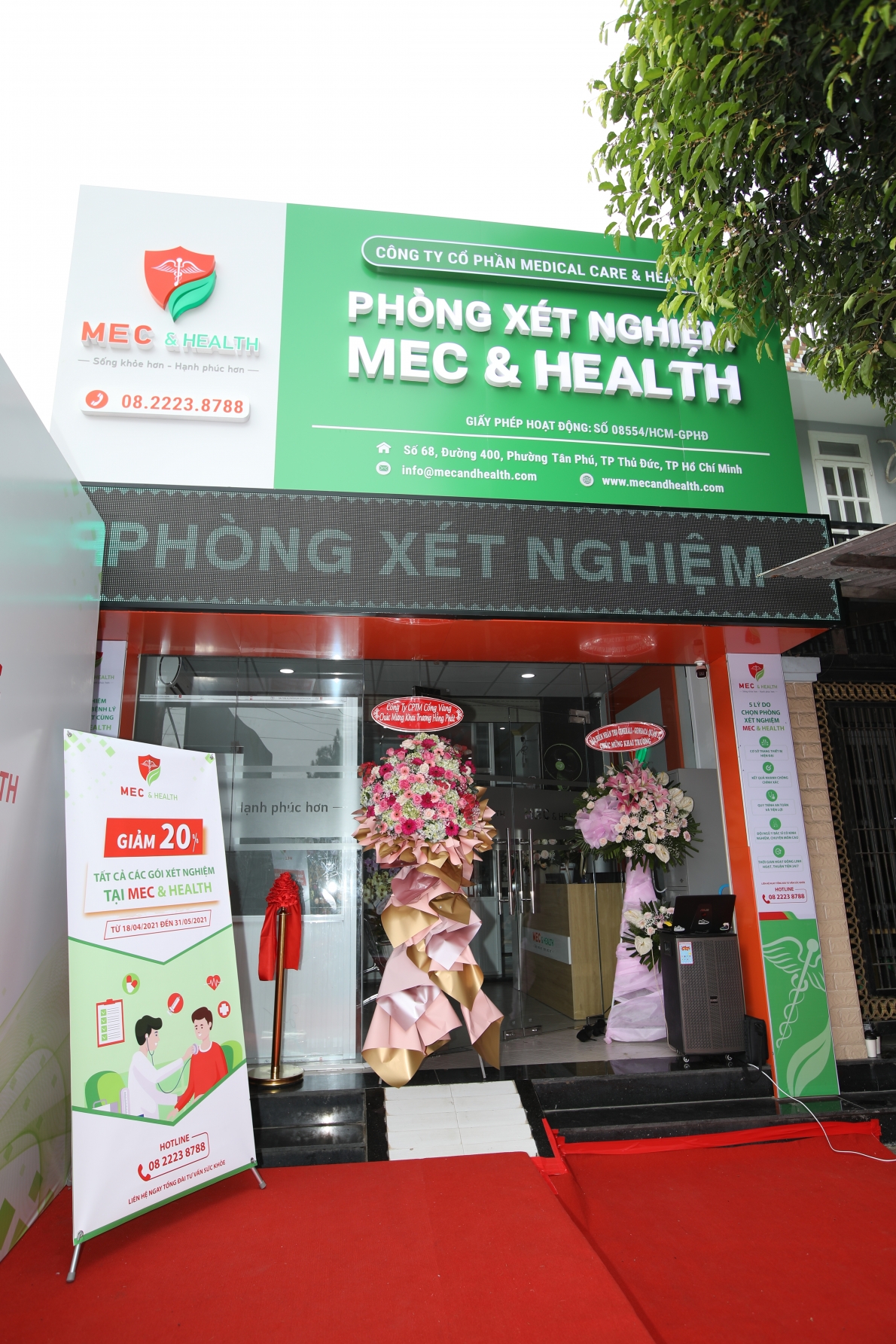Mec and Health khai trương phòng xét nghiệm đầu tiên