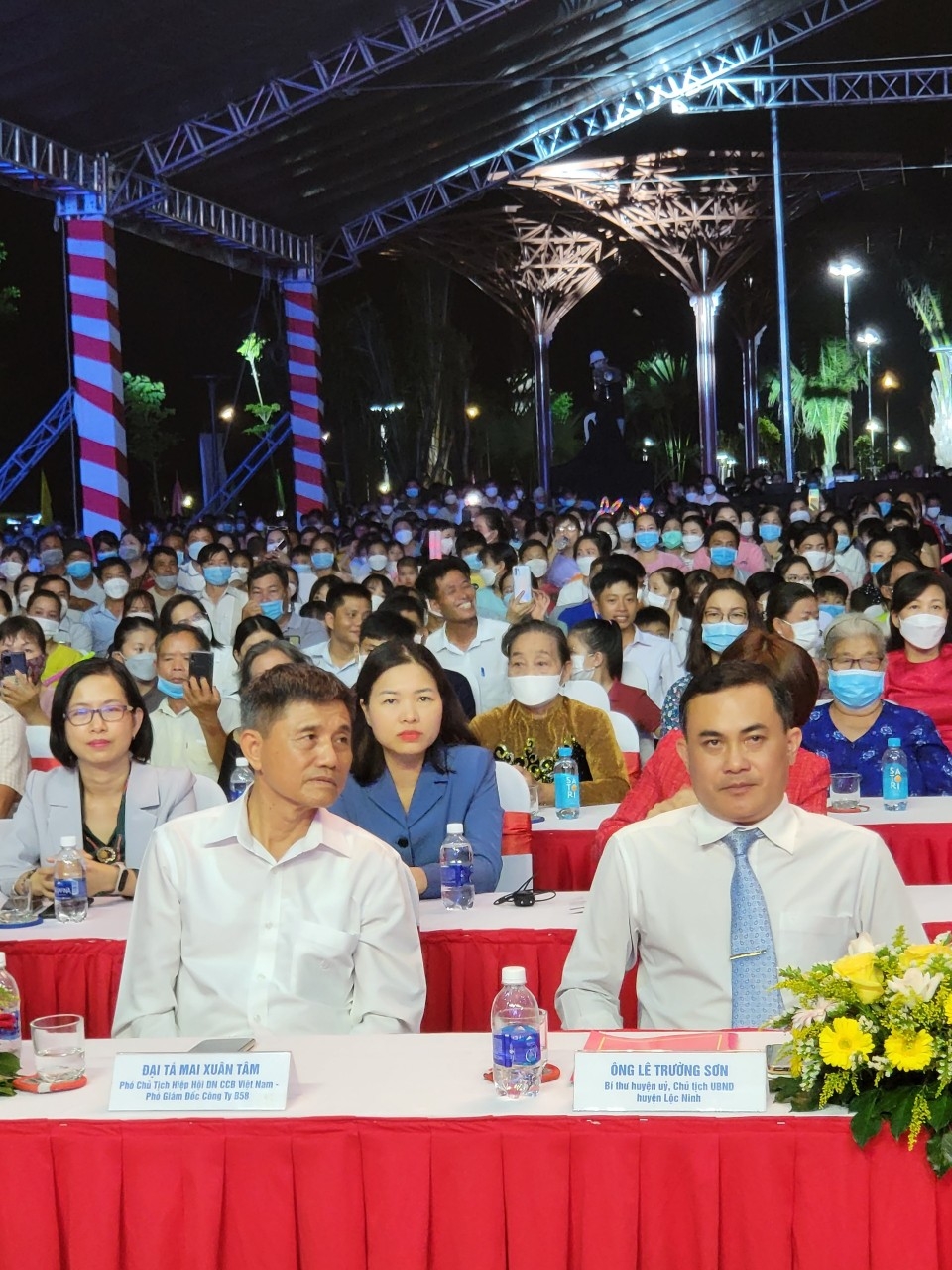 Tỉnh Bình Phước: Khánh thành Quảng trường ADAMAS huyện Lộc Ninh