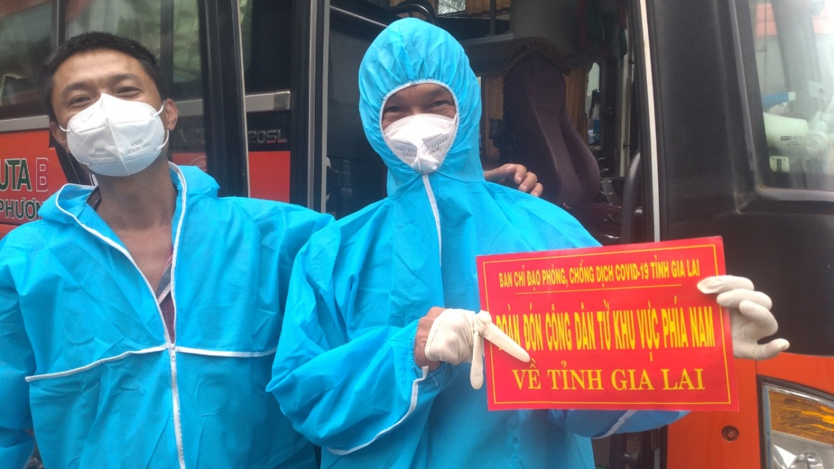 Tỉnh Gia Lai tổ chức đón công dân ở “tâm dịch” trở về Tỉnh Gia Lai tổ chức đón công dân ở “tâm dịch” trở về