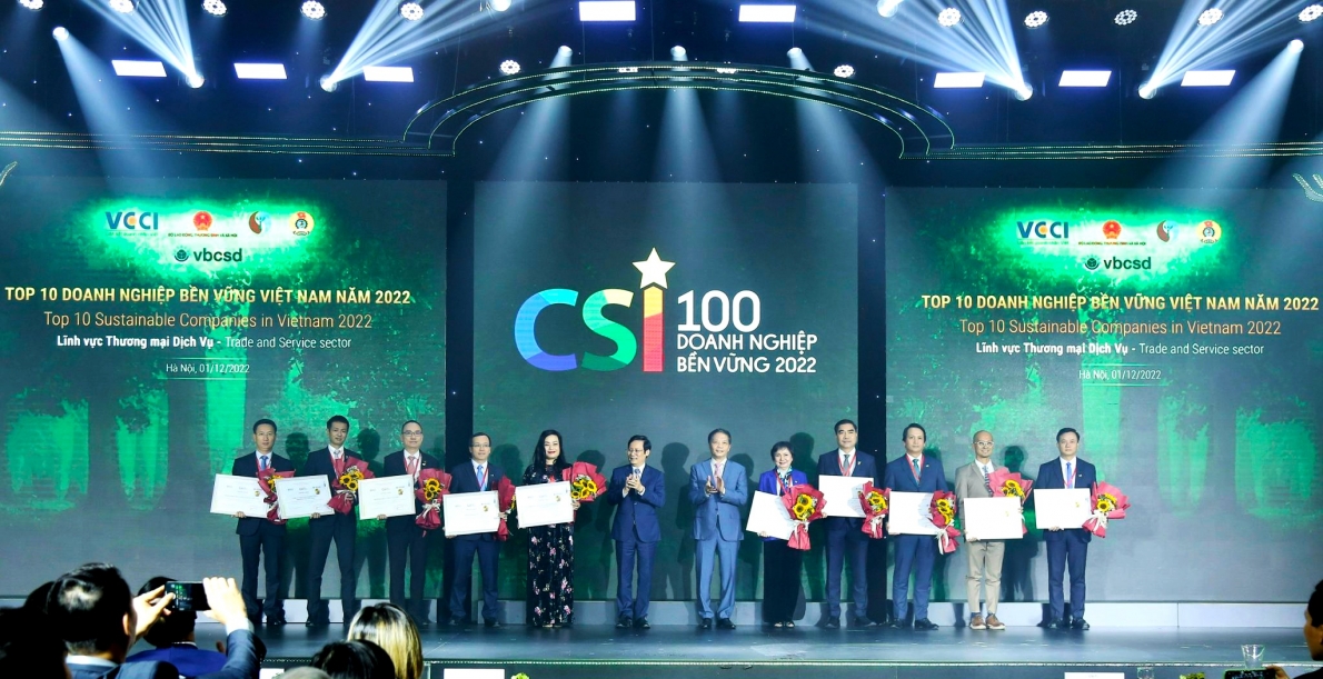 Top 10 doanh nghiệp bền vững 2022, tiếp tục vinh danh Prudential Việt Nam