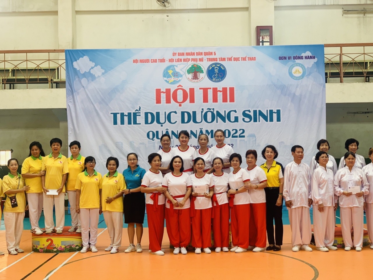 Người cao tuổi quận 5, TP Hồ Chí Minh: Đạt nhiều thành tích  nổi bật trong năm 2022