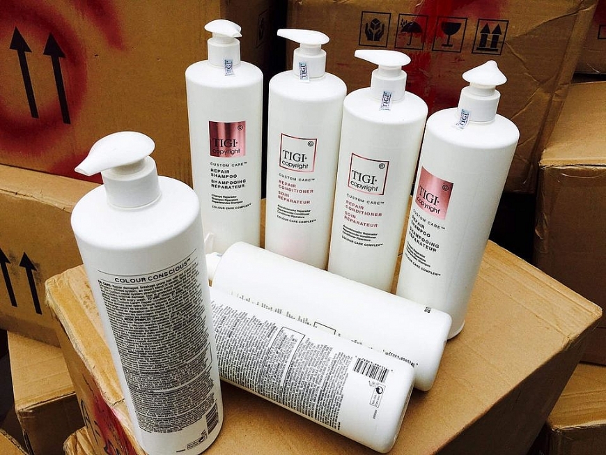 Hà Nội: Thu giữ hơn 5 tấn dầu gội nhập lậu chuẩn bị tuồn đi tiêu thụ dịp Tết