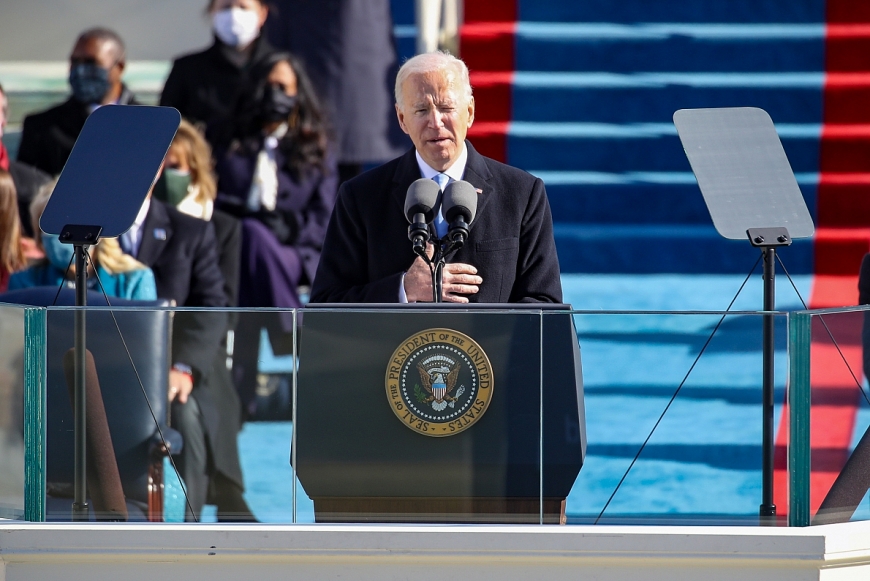 Tân Tổng thống Joe Biden có bài diễn văn nhậm chức