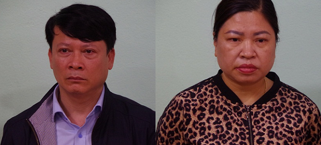 Phạm Ngọc Quyết và đối tượng Vũ Hồng Xoan.