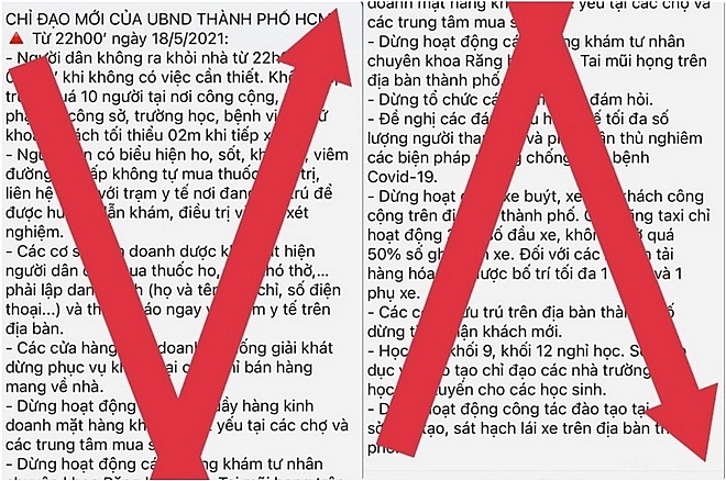TP Hồ Chí Minh bác tin yêu cầu người dân không ra khỏi nhà sau 22h