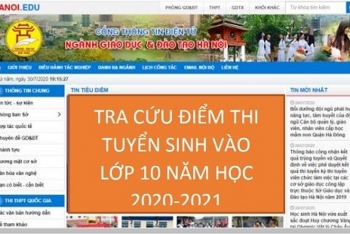 Cách tra cứu điểm thi vào lớp 10 THPT tại Hà Nội năm học 2020-2021 nhanh nhất