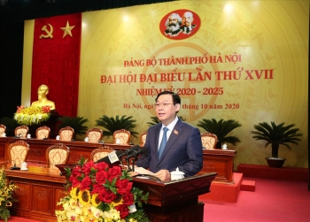 Ông Vương Đình Huệ tái đắc cử Bí thư Thành ủy Hà Nội khóa XVII