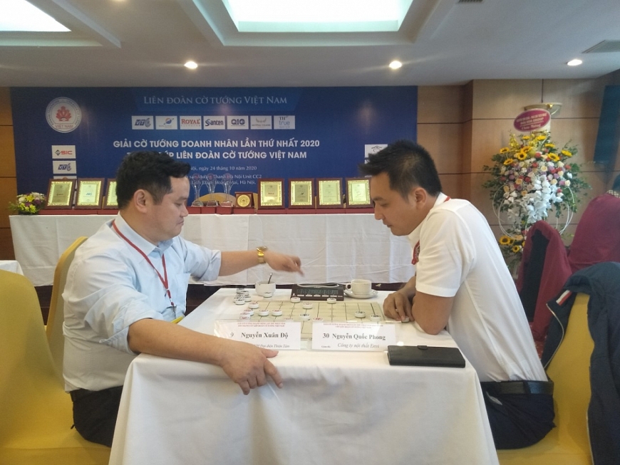 Khai mạc Giải Cờ tướng Doanh nhân lần thứ nhất 2020 tranh cúp Liên đoàn Cờ tướng Việt Nam