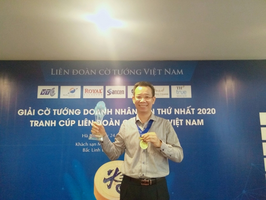 Bế mạc Giải Cờ tướng Doanh nhân lần thứ nhất 2020 tranh cúp Liên đoàn Cờ tướng Việt Nam