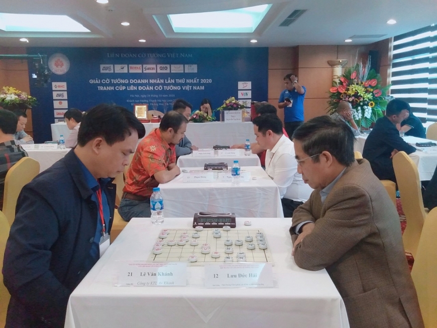 Bế mạc Giải Cờ tướng Doanh nhân lần thứ nhất 2020 tranh cúp Liên đoàn Cờ tướng Việt Nam