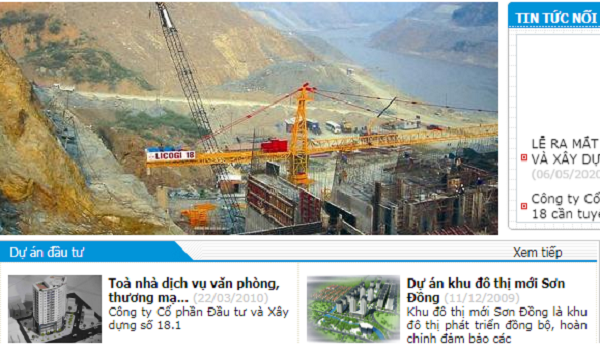 Công ty cổ phần Đầu tư và Xây dựng Số 18 bị phạt 185 triệu đồng