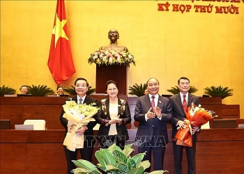 Quốc hội phê chuẩn miễn nhiệm ông Chu Ngọc Anh và ông Lê Minh Hưng