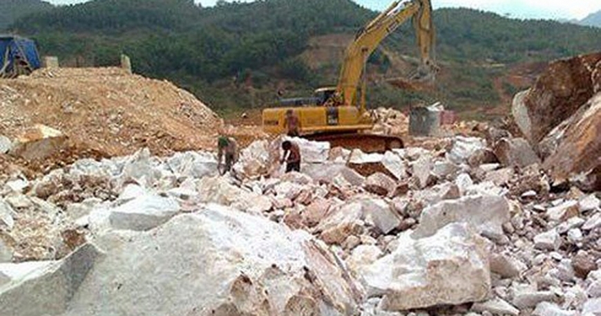 Vi phạm trong khai thác khoáng sản, Công ty TNHH MTV Hai Thọ bị xử phạt, buộc nộp lại hơn 768 triệu đồng