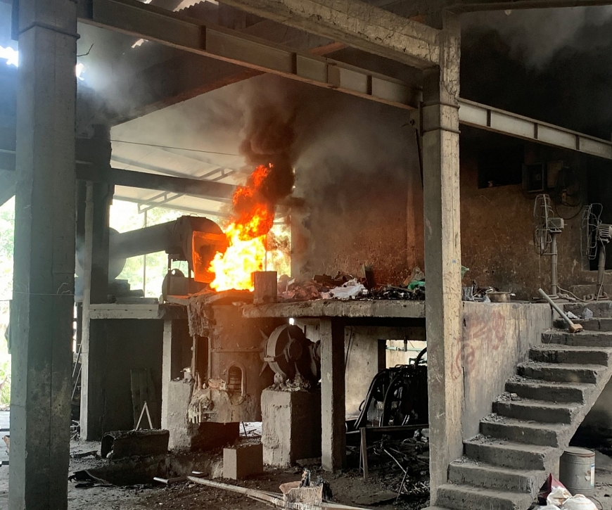 Toàn bộ số vũ khí đã được tiêu hủy theo đúng quy định