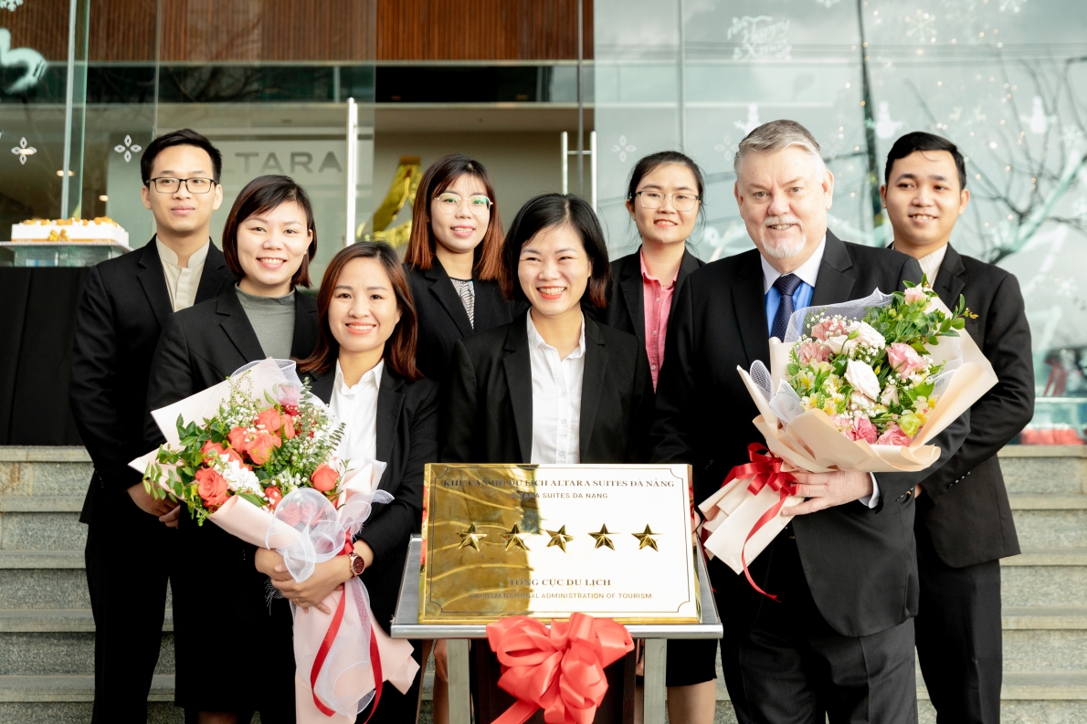 Thêm một căn hộ du lịch dành cho gia đình tại Đà Nẵng nhận Giấy chứng nhận 5 sao