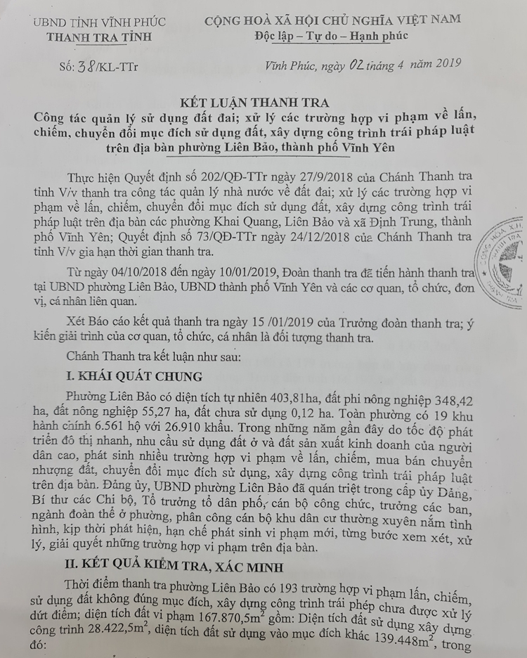 Vĩnh Phúc: Sau kết luận thanh tra, công trình sai phạm vẫn “đua nhau” mọc trên đất rừng?