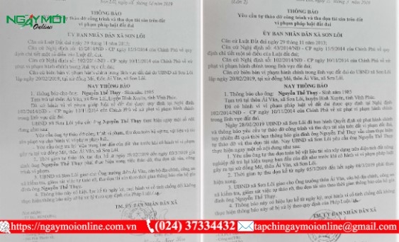 Sẽ cưỡng chế công trình vi phạm trong thời gian tới