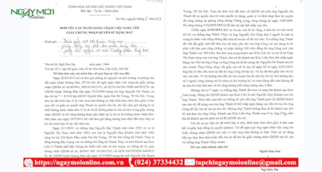 Viết tiếp vụ bị lừa mất đất, mất tiền của bà Giáp Thị Nam, ở phường Yên Hòa, quận Cầu Giấy, TP Hà Nội:  Vì sao Công an quận Cầu Giấy lại chậm trễ trong việc trả lời?