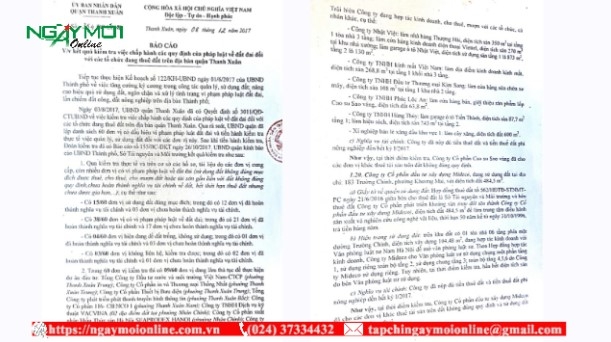 Viết tiếp vụ việc đất vàng bị “băm nát” tại Công ty CP Cao su Sao Vàng: Các cơ quan chức năng của quận Thanh Xuân có bao che cho sai phạm?
