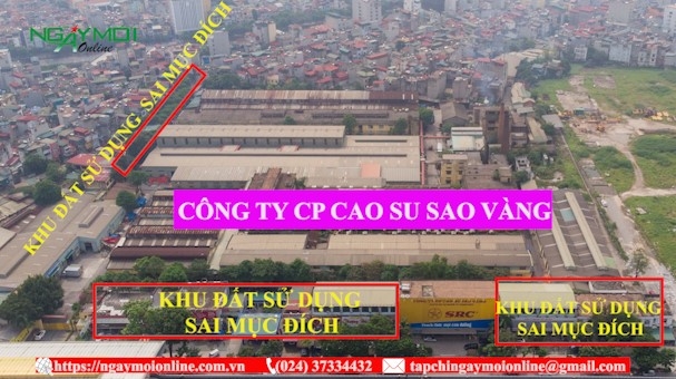 Viết tiếp vụ việc đất vàng bị “băm nát” tại Công ty CP Cao su Sao Vàng: Các cơ quan chức năng của quận Thanh Xuân có bao che cho sai phạm?