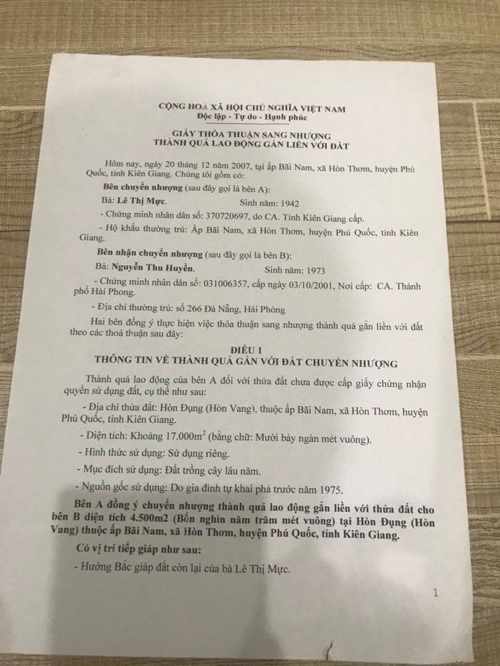 Phản hồi công văn của UBND xã Hòn Thơm, huyện Phú Quốc, tỉnh Kiên Giang: Báo đăng khách quan và đúng sự thật