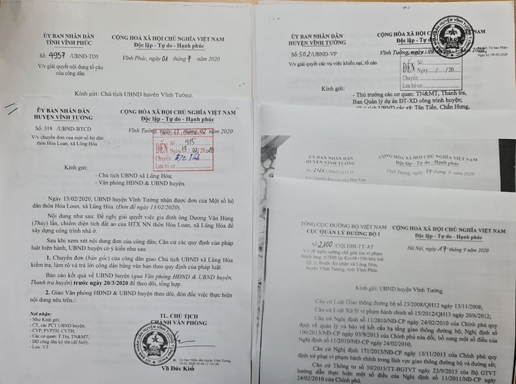 Huyện Vĩnh Tường, Vĩnh Phúc: Đã lấn chiếm, sử dụng đất sai mục đích, còn hành hung gia đình người tố cáo!?