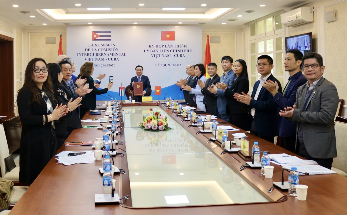 Kỳ họp  thứ 40 Ủy ban liên Chính phủ Việt Nam - Cuba