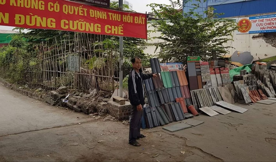 &Ocirc;ng Phạm Đức Chinh bức x&uacute;c v&igrave; dự &aacute;n thu hồi kh&ocirc;ng tu&acirc;n thủ c&aacute;c quy định của ph&aacute;p luật