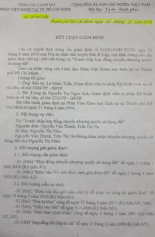 Trở lại bài viết “Xung quanh việc bà Nguyễn Thị Năm, ông Nguyễn Xuân Thanh bị khởi tố về hành vi sử dụng nhiều người uy hiếp tinh thần để chiếm đoạt t