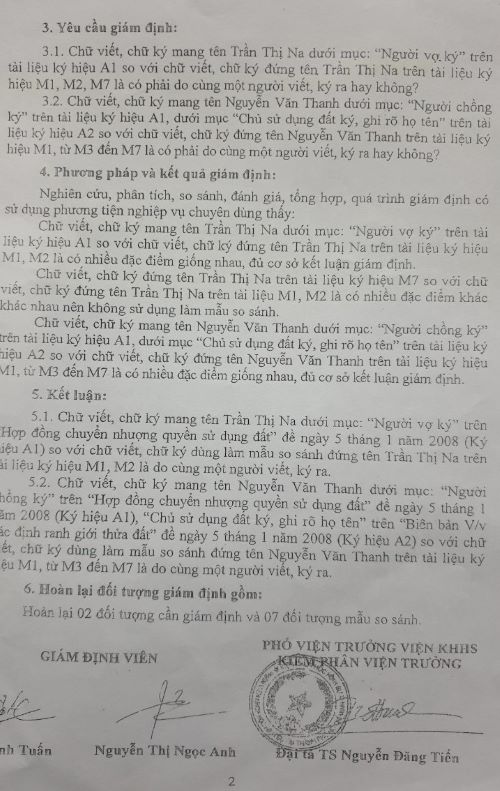 Trở lại bài viết “Xung quanh việc bà Nguyễn Thị Năm, ông Nguyễn Xuân Thanh bị khởi tố về hành vi sử dụng nhiều người uy hiếp tinh thần để chiếm đoạt t