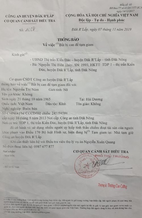 Trở lại bài viết “Xung quanh việc bà Nguyễn Thị Năm, ông Nguyễn Xuân Thanh bị khởi tố về hành vi sử dụng nhiều người uy hiếp tinh thần để chiếm đoạt t